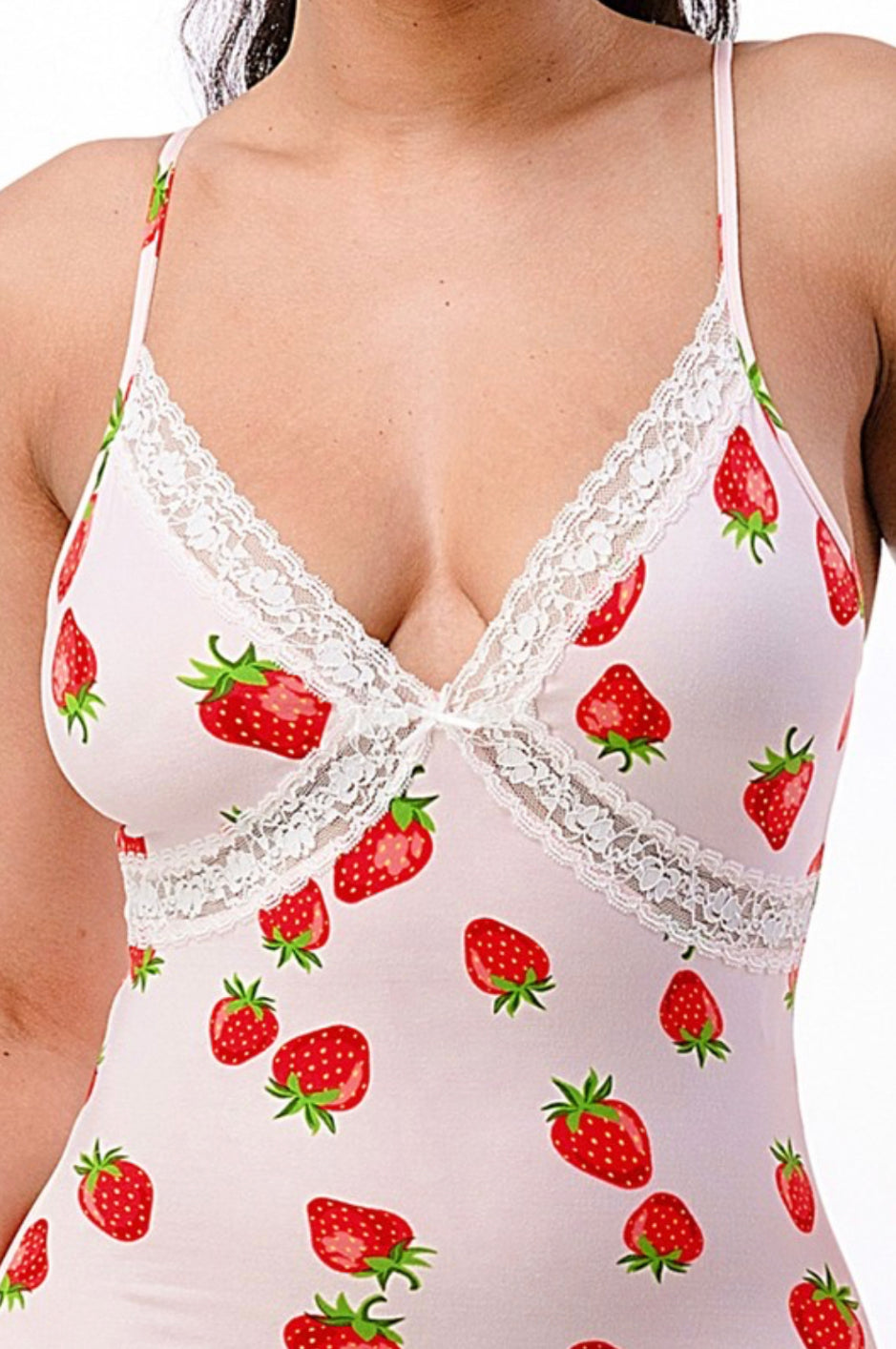 Strawberries Everywhere Dress